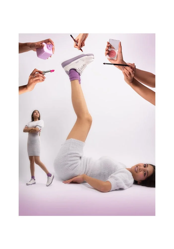 Bacca Bucci Lavender Vibe City Sneakers for Women | Best Price UAE